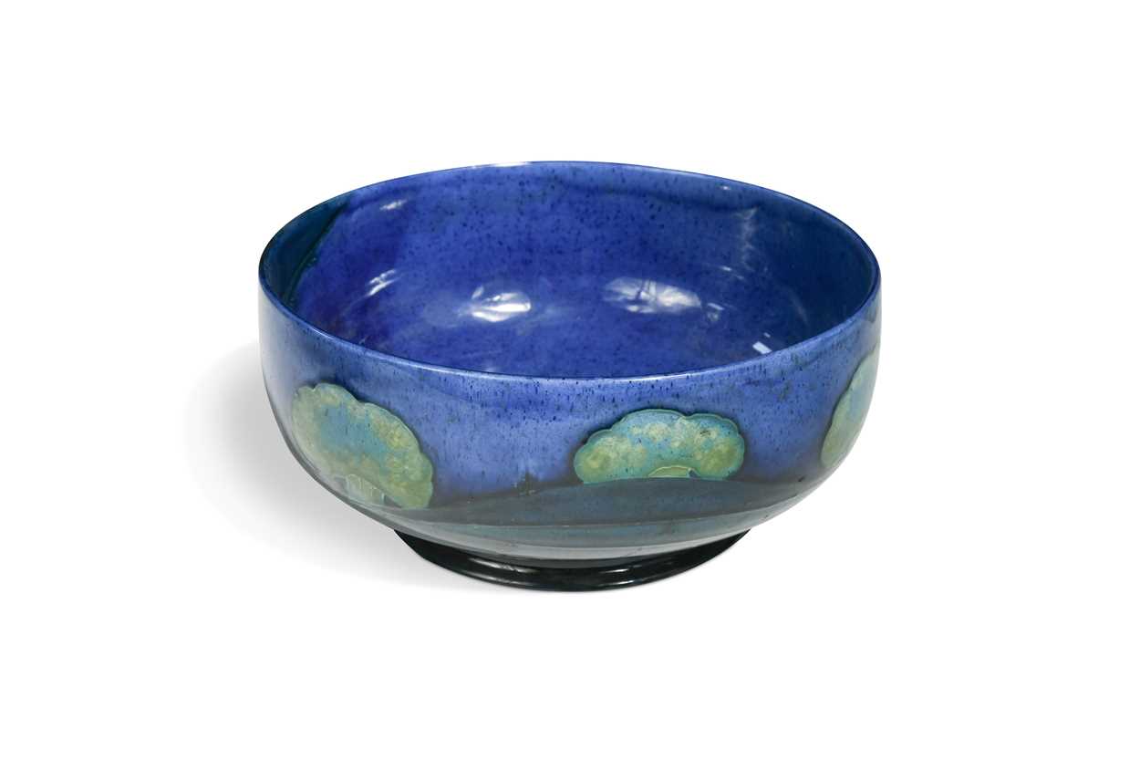 Lot 169 - A Moorcroft 'Moonlit Blue' pattern bowl