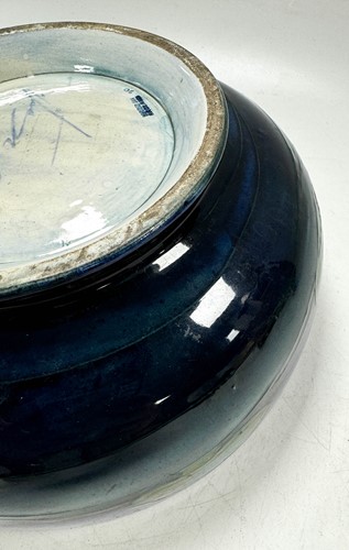 Lot 169 - A Moorcroft 'Moonlit Blue' pattern bowl