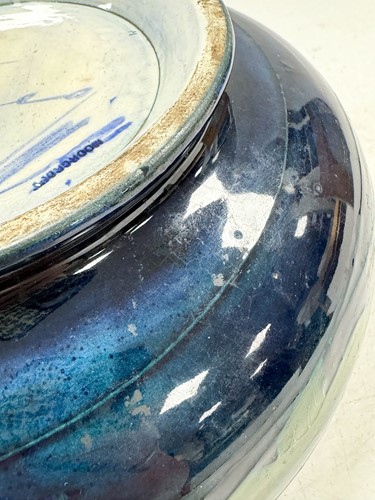 Lot 169 - A Moorcroft 'Moonlit Blue' pattern bowl