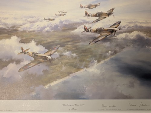 Lot 307 - The Tangmere Wing, 1941, hand signed limited...