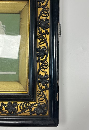 Lot 161 - A Wedgwood green jasperware plaque, 19th century