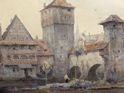 Lot 291 - George Samuel Elgood RI ROI (1851-1943)