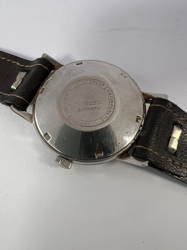 Lot 247 - J.W. Benson, London - A steel wristwatch