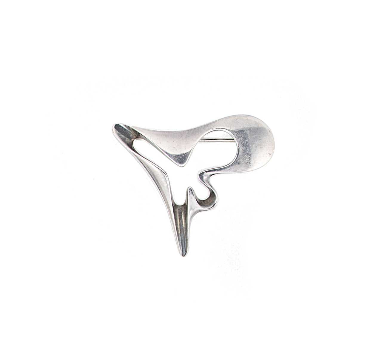 Lot 5 - Henning Koppel for Georg Jensen - An abstract brooch