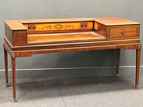 Lot 358 - A 19th century mahogany piano converted to a...