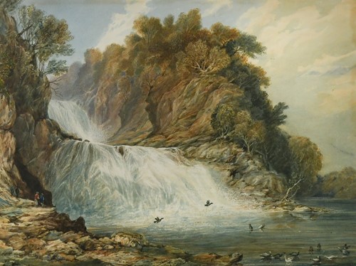 Lot 259 - Samuel Jackson AOWS (British, 1794-1869)