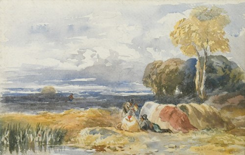 Lot 262 - David Cox OWS (British, 1783-1859)