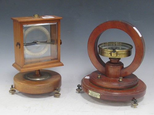 Lot 80a - A galvanometer by Preston of Sheffield on...