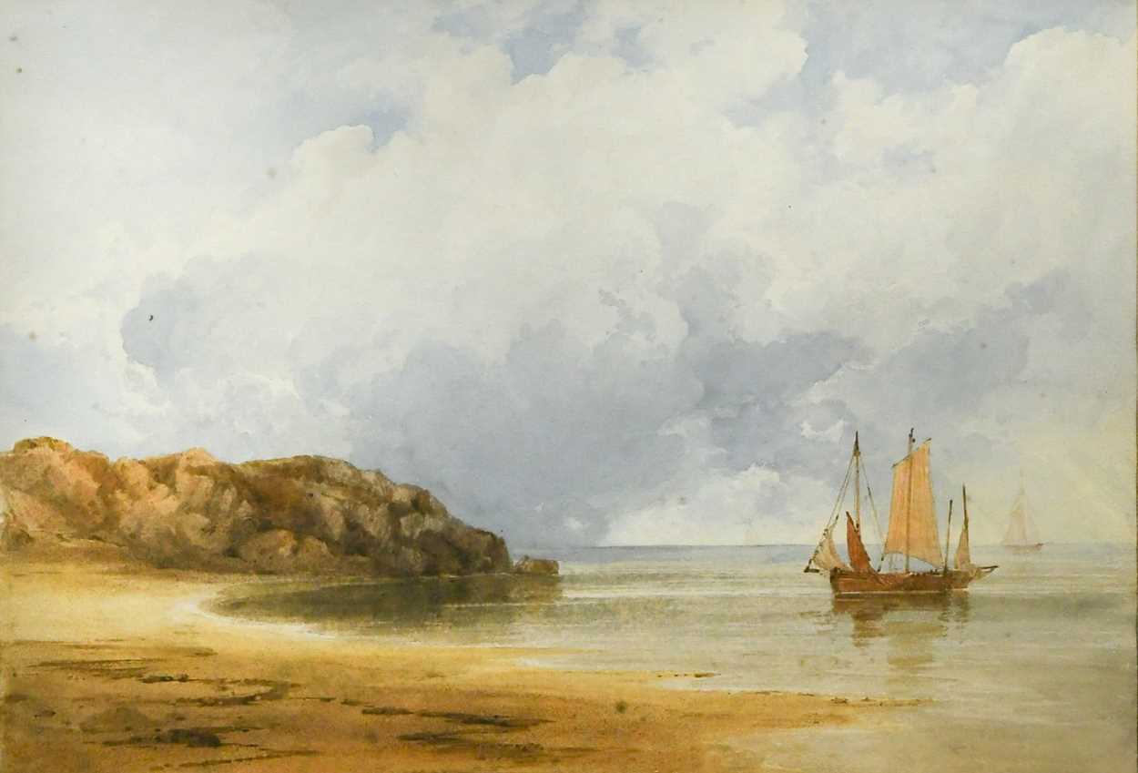 Lot 258 - Circle of Anthony Vandyke Copley Fielding POWS (British, 1787-1855)