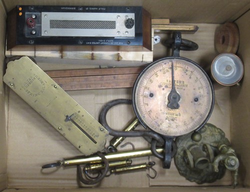 Lot 86a - Various old scientific apparatus including...