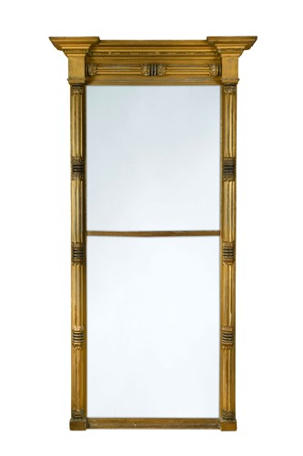 Lot 305 - A large William IV giltwood pier mirror