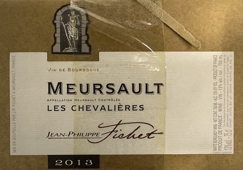 Lot 39 - Meursault Les Chevaliers 2013