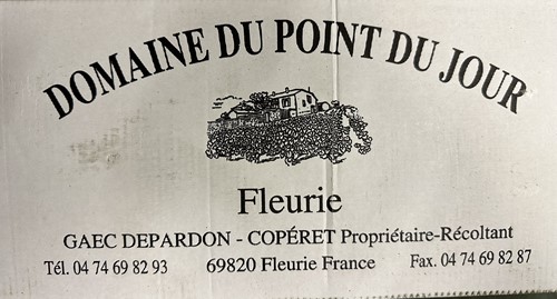 Lot 37 - Fleurie, Fut de Chene 2003, Domaine du Pont du Jour