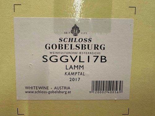 Lot 16 - Schloss Gobelsburg Ried Lamm Kamptal 2017, Austria