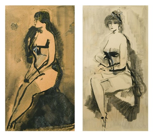 Lot 94 - Attributed to Konstantin Ivanovich Rudakov (Russian, 1891-1949)