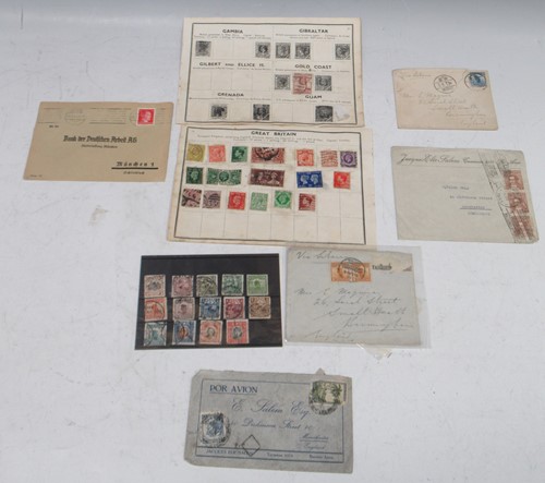 Lot 238 - Small collection of early Chinese stamps and...