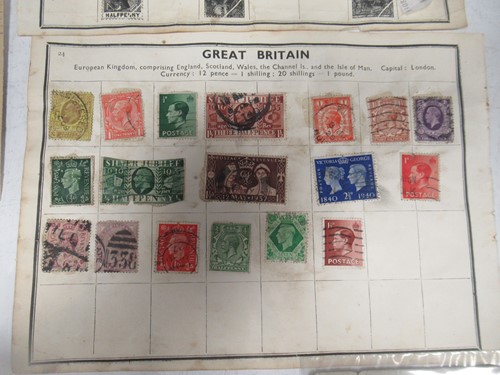 Lot 238 - Small collection of early Chinese stamps and...