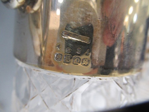 Lot 73 - A collection of antique glassware including a...