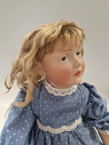 Lot 80 - Elise, a Kammer & Reinhardt bisque socket head character doll, early 20th century