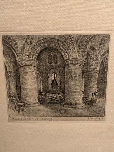 Lot 594 - Cambridge Interest, collection of Trinity College Cambridge and other prints and pictures