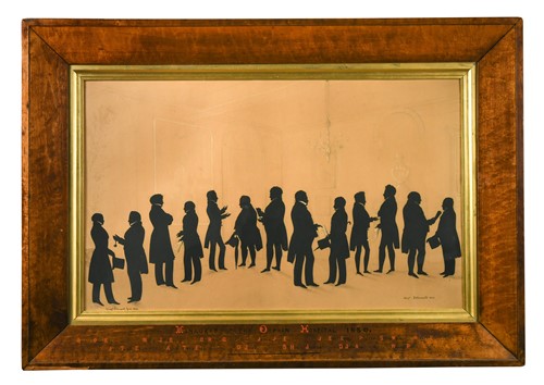 Lot 331 - Auguste Amant Constant Fidèle Edouart (French, 1789-1861)
