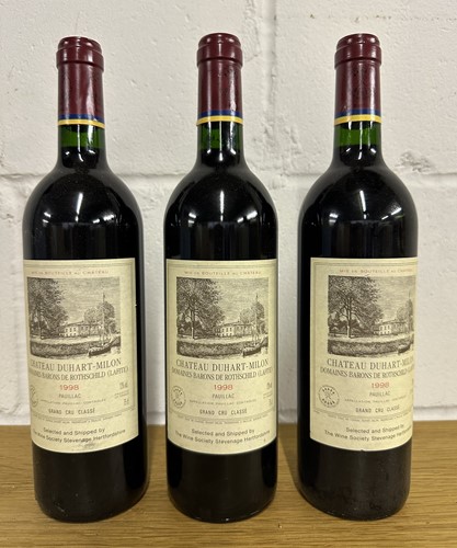 Lot 7 - Chateau Duhart-Milon, Pauillac 4eme Cru 1998