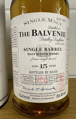 Lot 220 - The Balvenie 15 Year Old Single Malt Whisky