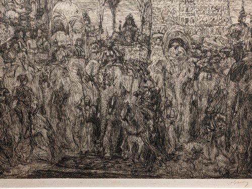 Lot 341 - Marius Bauer (Dutch. 1867-1932)