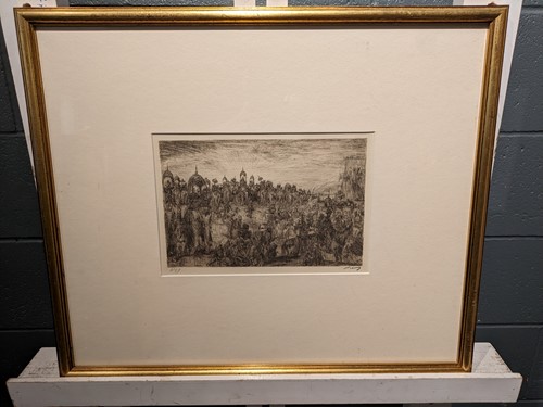 Lot 341 - Marius Bauer (Dutch. 1867-1932)