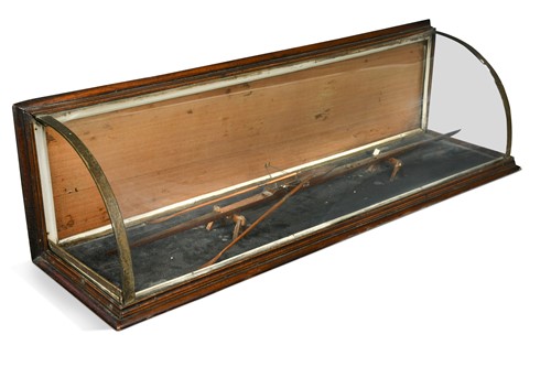 Lot 768 - A cased model of a rowing scull, 19th century