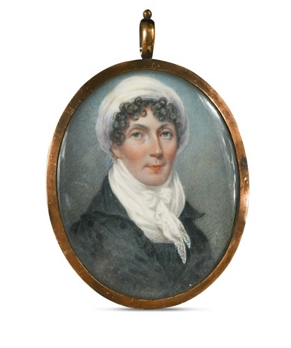 Lot 143 - Circle of John Smart (British, 1741-1811)