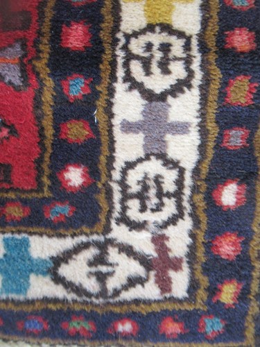 Lot 702 - Two Persian rugs 163 x 98cm and 178 x 76cm (2)