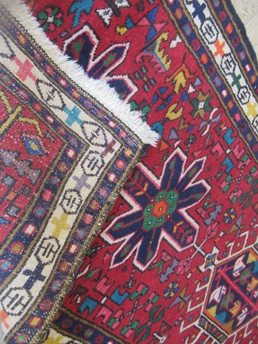 Lot 702 - Two Persian rugs 163 x 98cm and 178 x 76cm (2)