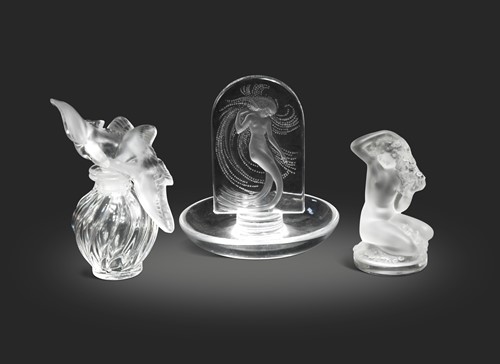 Lot 11 - L'air du Temp, a Lalique for Nina Ricci scent bottle