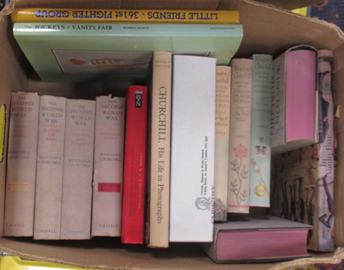 Lot 311 - Books by and on Winston Churchill, including...