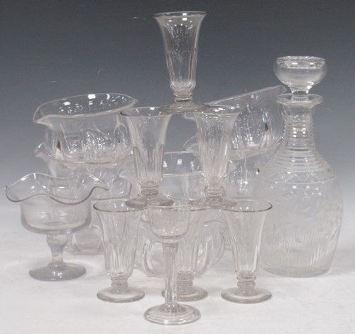 Lot 144 - Early 20th century wine glass rinsers or...