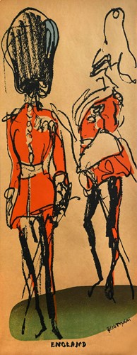 Lot 661 - Feliks Topolski RA (1907-1989)