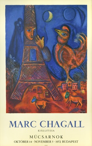 Lot 382 - After Marc Chagall (1887-1985), Bonjour Paris
