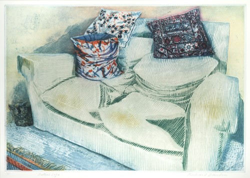 Lot 187 - Richard Bawden RWS, NEAC, RE (British, 1936-2024)