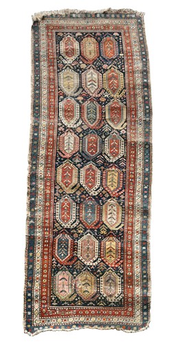 Lot 475 - A Karabagh runner, late 19th century