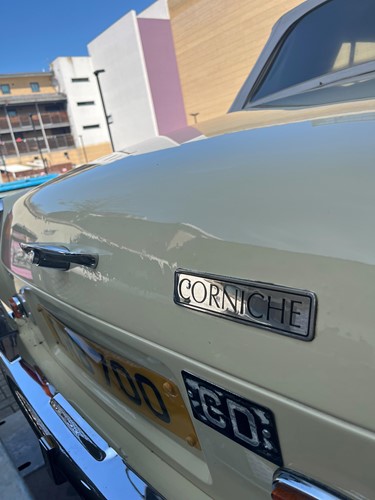 Lot 177 - A 1975 Rolls Royce Corniche convertible motor car