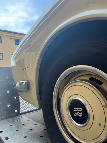 Lot 177 - A 1975 Rolls Royce Corniche convertible motor car