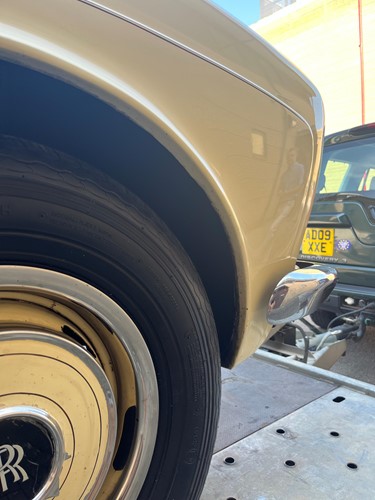 Lot 177 - A 1975 Rolls Royce Corniche convertible motor car