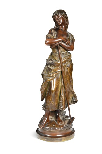 Lot 687 - After Hippolyte Francois Moreau (1832-1927), Le Soir (The Evening)