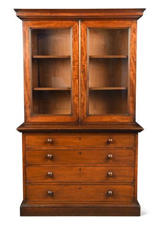 Lot 719 - A Victorian mahogany bookcase