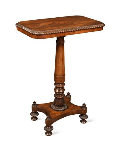 Lot 733 - A William IV mahogany occasional table