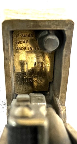 Lot 298 - A Dunhill 'Wheatsheaf rollagas' table lighter,...