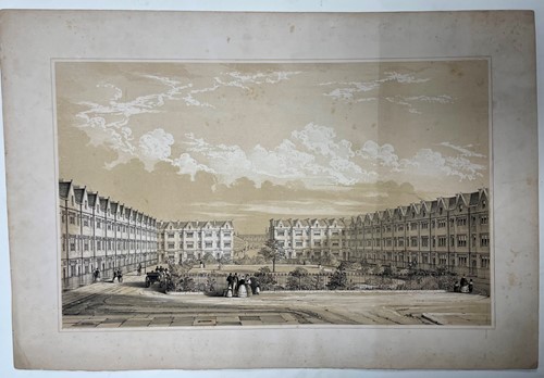 Lot 20 - A view of ‘Lonsdale Square Islington’, London