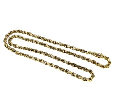 Lot 80 - A rope chain