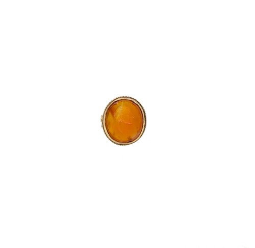 Lot 87 - A cornelian intaglio ring
